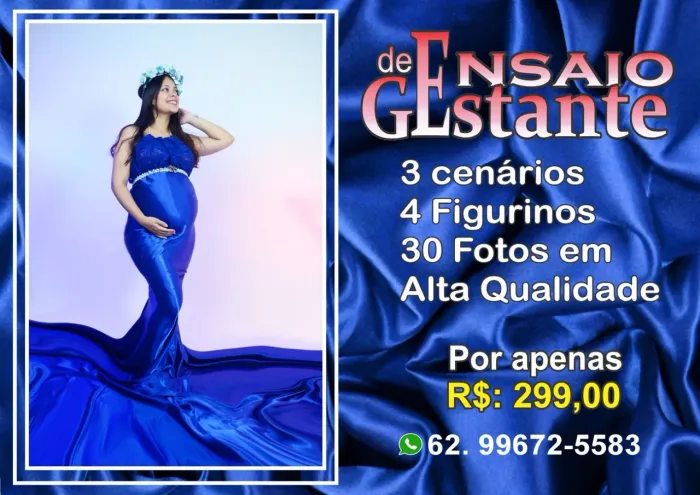 Ensaio de gestante 