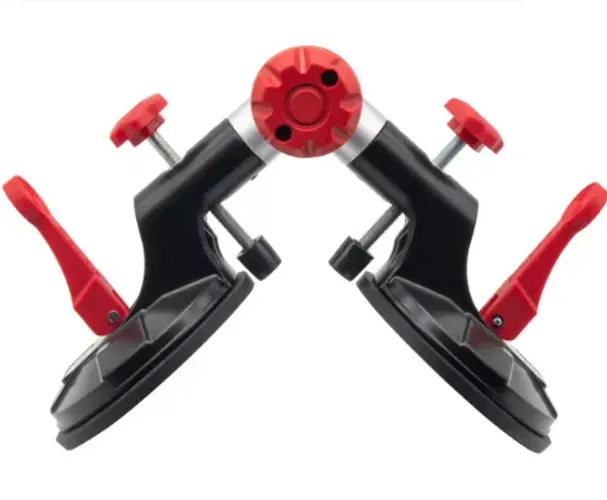 Ventosa Dupla Articulada 90° Porcelanato Piso Cortag