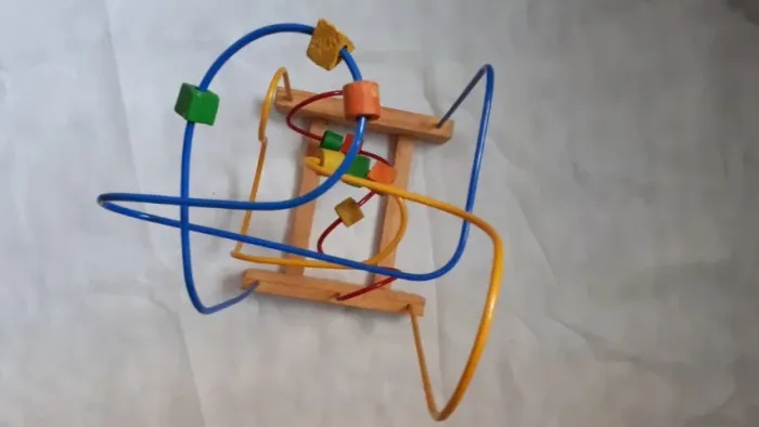 Montanha Russa - Brinquedo Pedagógico Educativo Em Madeira