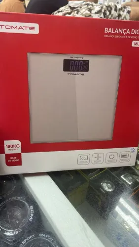 Balança Digital de Vidro Tomate - 180kg