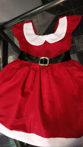 Vestido mamãe noel 