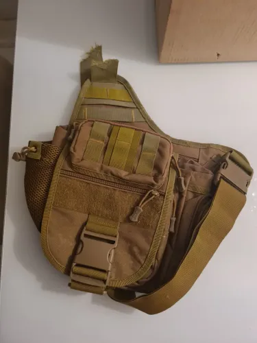 Bolsa estilo Cartucheira Vintage Nunca Usada mas com Alça Danificada (Ressacamento),