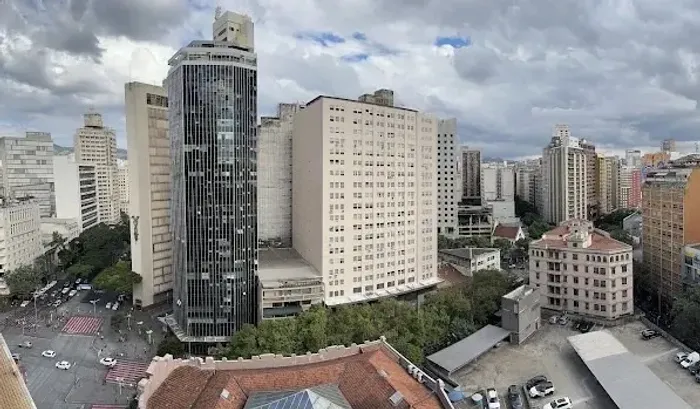 Sala 30,65m² - 10 andar- Rua dos Carijós, 424, Edifício Joaquim de Paula