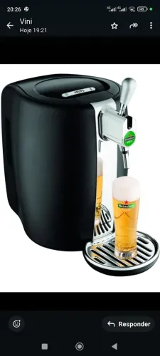 Chopeira KRUPS Heineken