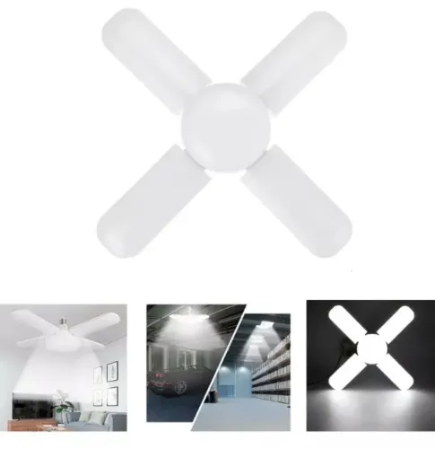 Lampada Led Pétalas 60w Multi Ângulos 6500k Branco