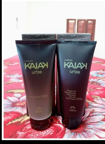 Kaiak Urbe - Gel de banho + gel desodorante hidratante pós sol perfumado.