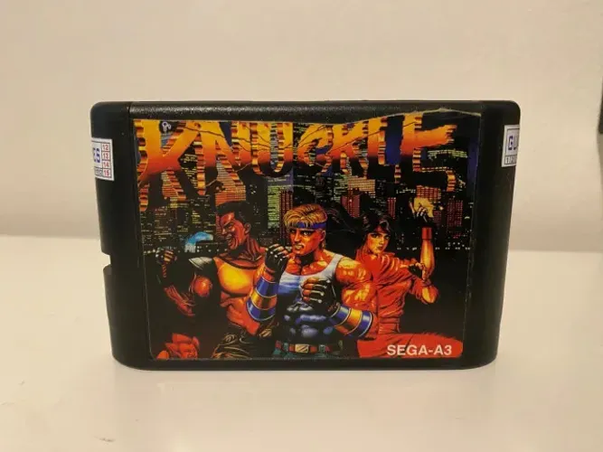 Cartucho Mega Drive Bare Knuckle