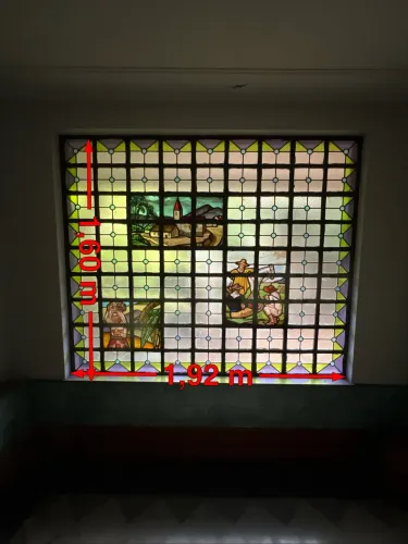 Vitrais Antigos Originais - Década de 1930