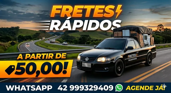 Fretes rápidos ponta grossa 