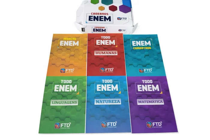 Cadernos enem FTD