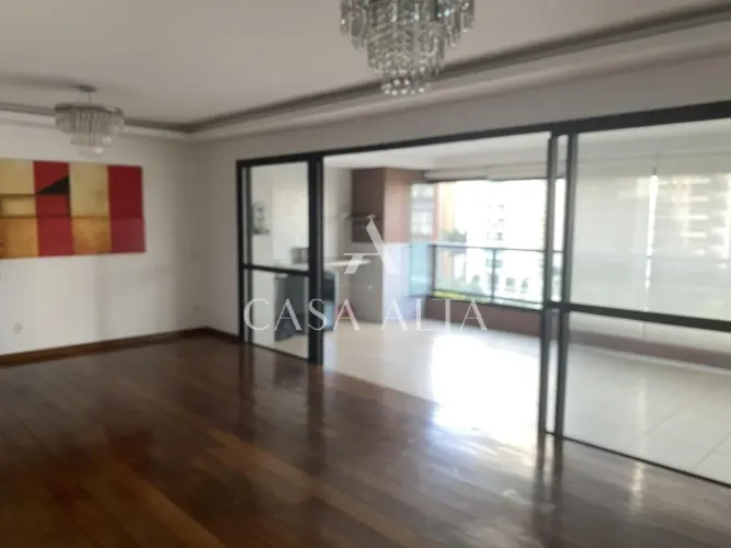 Condomínio The Gift, Granja Julieta. Apartamento com 210 m² de área, hall privativo, 4 qua