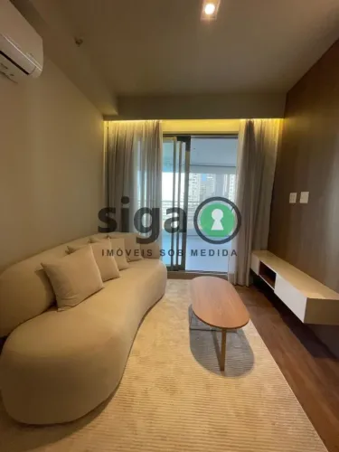 Apto em Pinheiros para Locação com 90m²,com 2 suítes .Mobiliado, alto padrão