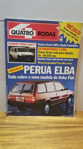Revista Quatro Rodas Antiga 6 unidades perfeito estado <br>Em ótimo estado de conservação.
