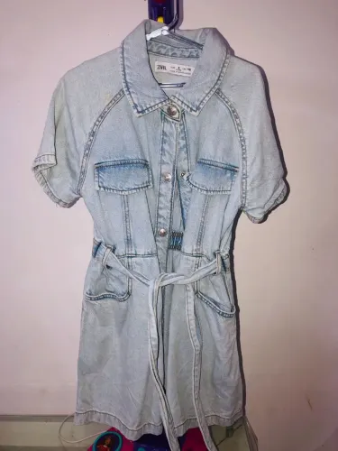 Vestido Jeans Zara 6 anos
