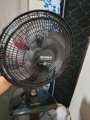Vendo ventilador com defeito