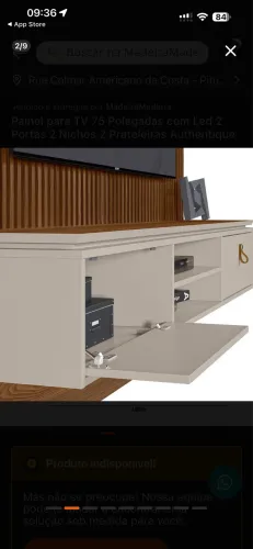 PAINEL PARA TV ATÉ 75?