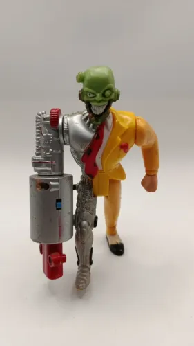 O MÁSCARA - CYBORG ROBÔ - DE ÉPOCA - 13CM