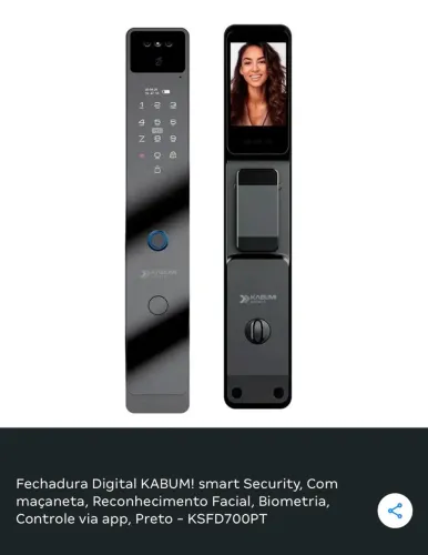 Fechadura digital KABUM