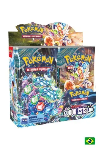 (PT-BR) Caixa de Booster - Escarlate e Violeta 7 - Coroa Estelar