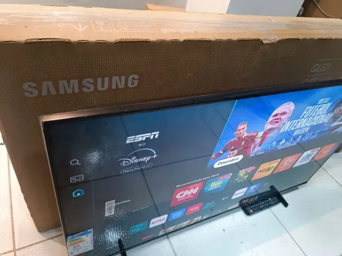 Smart tv Samsung 43 polegadas 4k nova