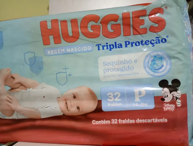 Fralda Huggies P