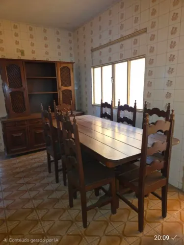 Conjunto em sucupira madeira maciça