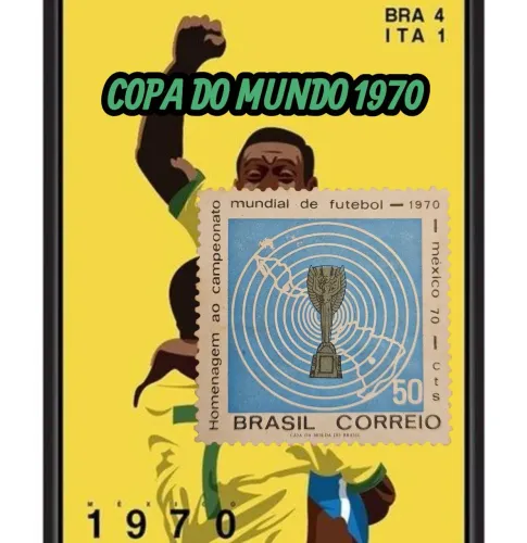 SELO COMEMORATIVO COPA 1970