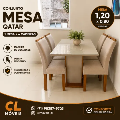 Mesa de jantar Qatar