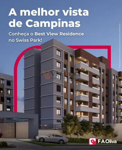 Apartamento na planta à venda no Swiss Park em Campinas