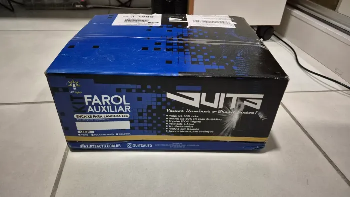 Kit Farol de Milha Onix / Prisma e Onix Joy (2013 a 2019) - NOVO NA CAIXA