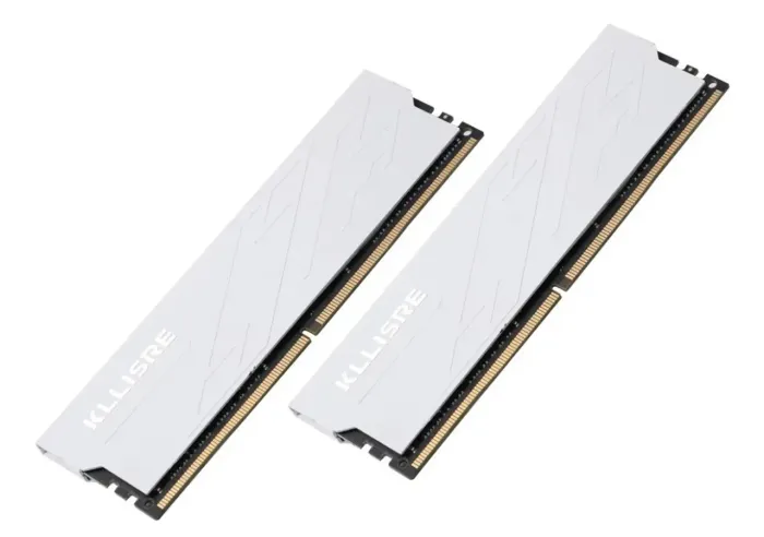 Memoria Ram Branca DDR4 Kllisre 32GB (4x8gb) 2666 Mhz