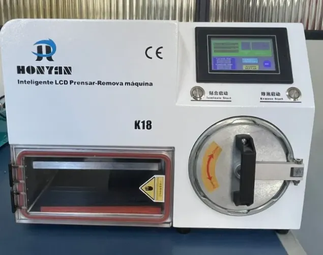 Laminadora e Tira Bolha K18 HONYAN