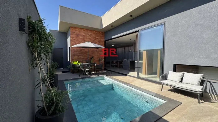 Casa para venda com 188 m² e 3 suítes no condomínio Guestier Residencial Boutique, Piratin