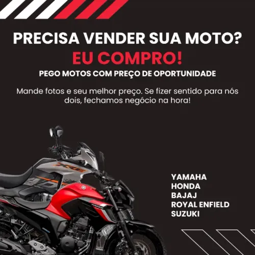 [C0MPR0] - Honda XRE 190, Fazer 250 FZ com preço de oportunidade