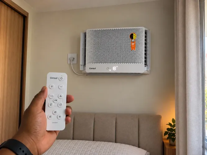 Ar condicionado consul 7.500 btus 127v