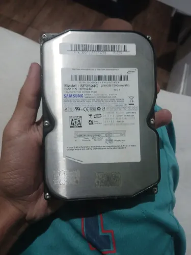 Hd Samsung. Modelo: SP2504C (250GB/7200RPM/8M)