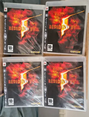 4 jogos Resident Evil 5 Europeu 