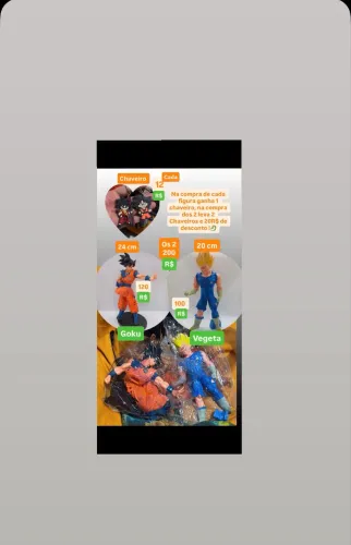 Figura Dragon Ball PROMOÇÃO