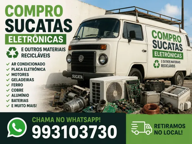 Compra de sucatas em geral 