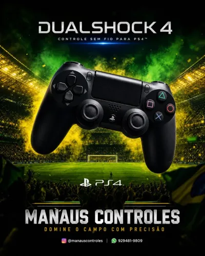 Controle para PS 4 sem fio
