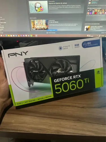 Placa de vídeo RTX 5060 Ti 8GB