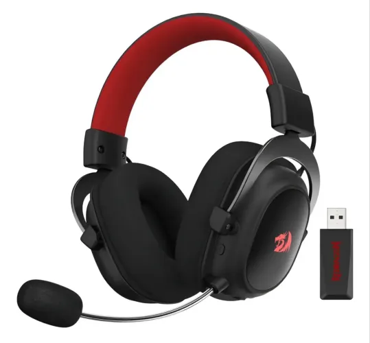 Headset sem fio Redragon H510-PRO com luz LED