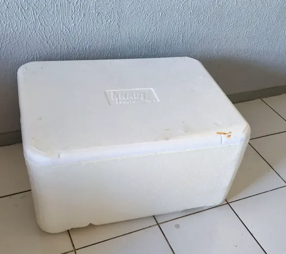 Vendo caixa de Isopor 80 litros