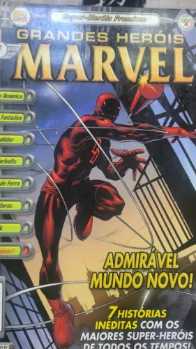 Coleção Completa Grandes Heróis Marvel - 17 Edições - Abril