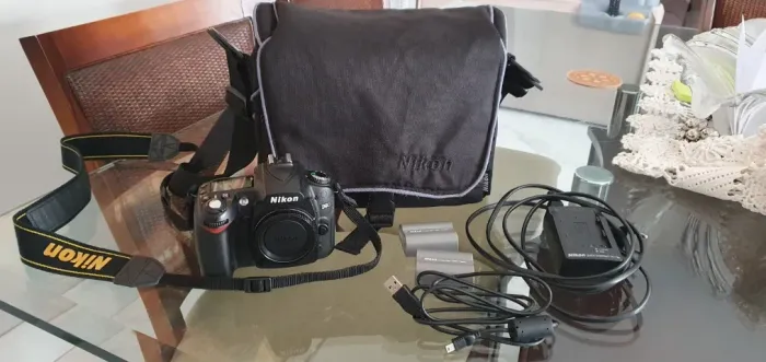 Câmera Fotográfica Nikon D90 DSLR Com Bolsa Original