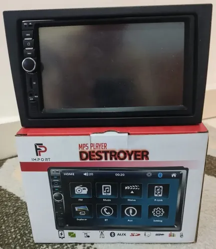 Central Multimídia Mp5 player DESTROYER