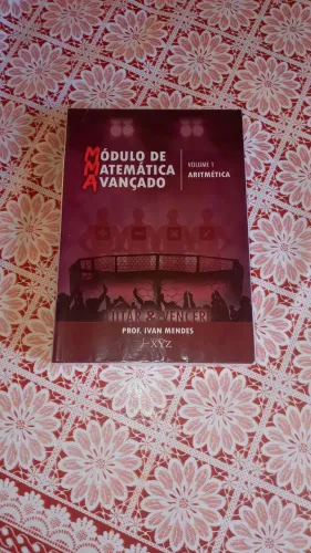 Módulo de Matemática Avançado - Aritmetica. Livro novo, nunca usado!