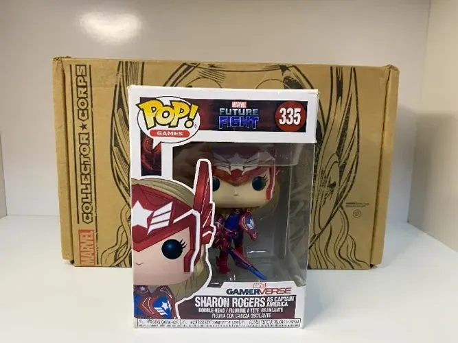 Funko Pop! Games: Marvel Future Fight #335 - Sharon Rogers as Captain America