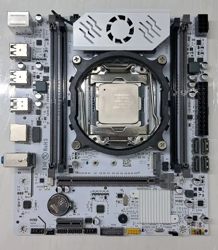 Kit Xeon E5 2650 V4 + placa mãe X99 qyida