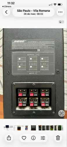 Subwoofer Passivo Bose Acoustimass (somente Subwoofer)